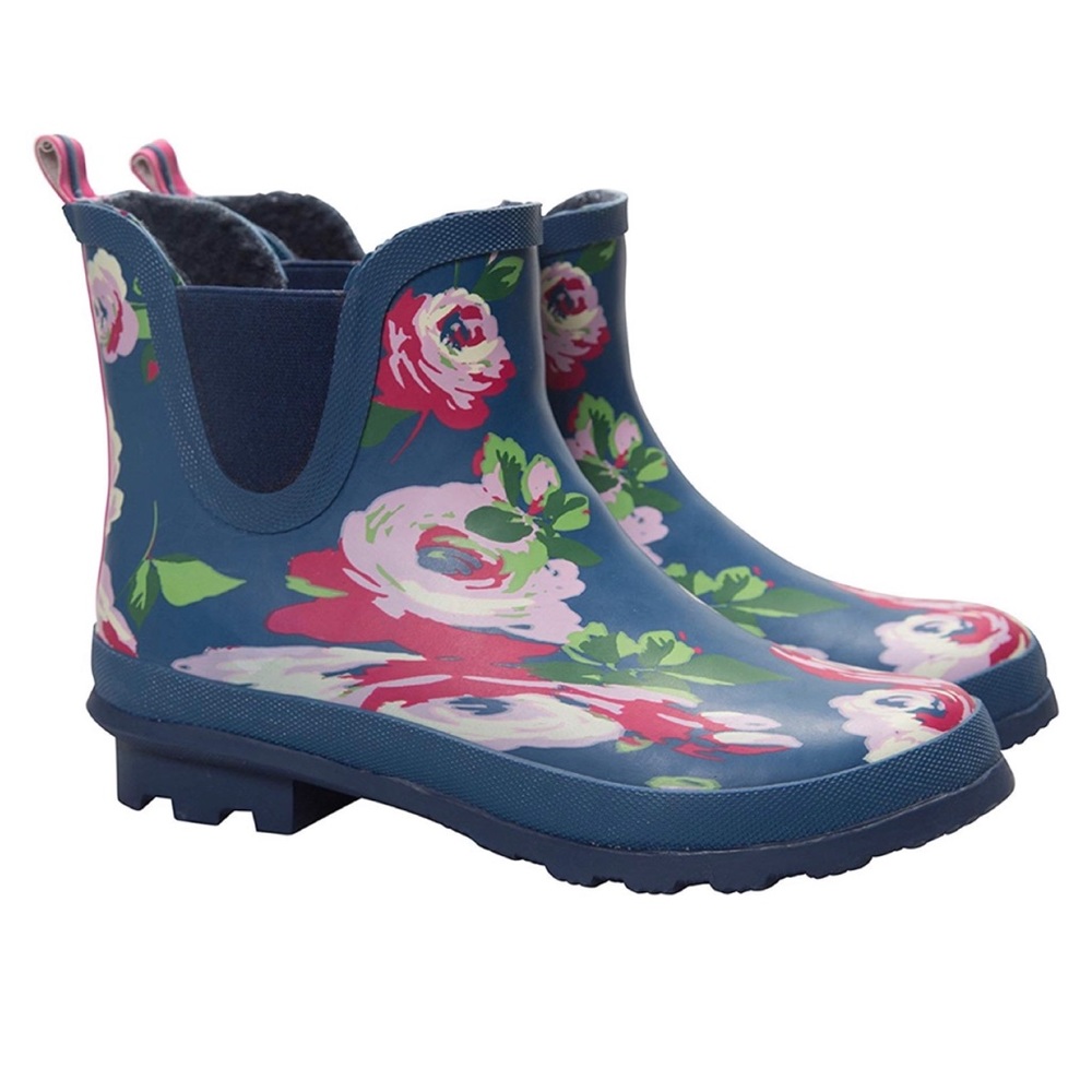 NWOT Mountain Warehouse Floral Ankle Wellies
